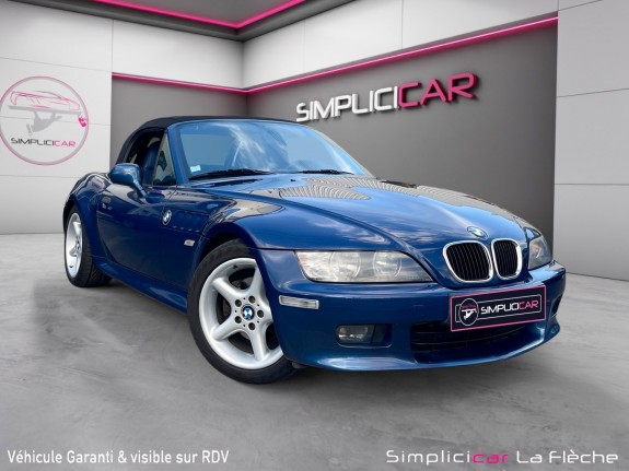 Bmw z3 pack m m52b20 6 cylindres 150ch - bleu topaze occasion simplicicar la fleche simplicicar simplicibike france