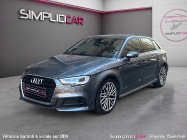 Audi a3 sportback 35 tfsi cod 150 s tronic 7 s line exterieur garantie 12 mois occasion paris 15ème (75) simplicicar...