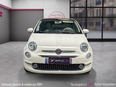 Fiat 500c serie 6 euro 6d 1.2 69ch lounge cabriolet garantie 12 mois occasion montpellier (34) simplicicar simplicibike france