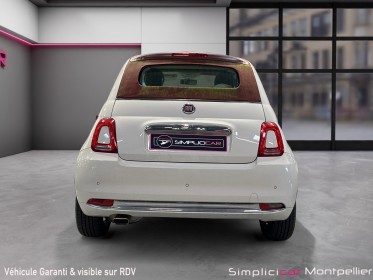 Fiat 500c serie 6 euro 6d 1.2 69ch lounge cabriolet garantie 12 mois occasion montpellier (34) simplicicar simplicibike france
