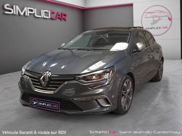 Renault megane iv berline tce 140 gt-line carplay camera toit ouvrant garantie 12 mois occasion simplicicar saint-jean...