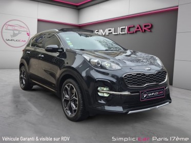 Kia sportage 1.6 crdi 136 isg 4x2 dct7 gt line occasion paris 17ème (75)(porte maillot) simplicicar simplicibike france