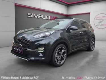 Kia sportage 1.6 crdi 136 isg 4x2 dct7 gt line occasion paris 17ème (75)(porte maillot) simplicicar simplicibike france