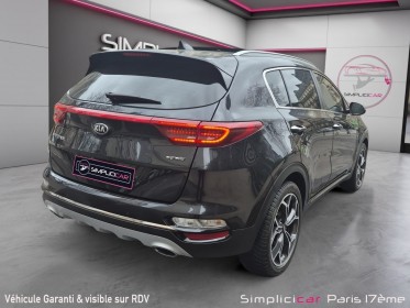 Kia sportage 1.6 crdi 136 isg 4x2 dct7 gt line occasion paris 17ème (75)(porte maillot) simplicicar simplicibike france