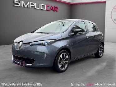 Renault zoe r110 intens première main suivi complet caméra de recul batterie en location garantie 12 mois occasion...