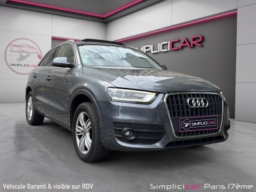 Audi q3 business 2.0 tdi 140 ch business line   garantie 12 mois occasion paris 17ème (75)(porte maillot) simplicicar...