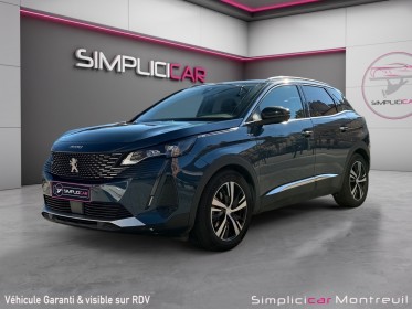 Peugeot 3008 hybrid 225 e-eat8 gt toit ouvrant camera de recul entretien complet garantie 12 mois occasion montreuil (porte...