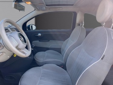Fiat 500 1.2 8v 69 ch lounge toit panoramique garantie 12 mois occasion simplicicar tours  simplicicar simplicibike france
