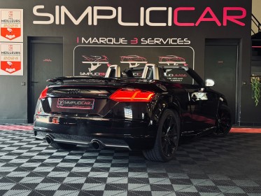 Audi tt roadster 2.0 tfsi 230 quattro s tronic 6 s line extérieur - carnet entretien audi - garantie 12 mois occasion ...