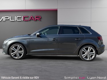 Audi a3 sportback 1.6 tdi 105 s line s tronic 7 sieges cuirs full led  garantie 12 mois occasion simplicicar lyon nord...