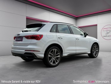 Audi q3 q3 40 tdi 190 ch s tronic 7 quattro s line  ambiance led  hayon electrique  applecarplay  garantie 12 mois occasion...