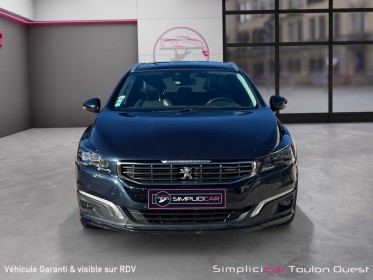 Peugeot 508 sw 1.6 bluehdi 120ch ss eat6 gt line courroie 2025 garantie 12 mois occasion simplicicar toulon ouest simplicicar...