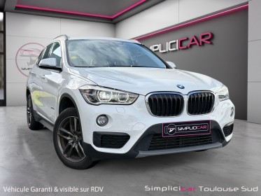 Bmw x1 f48 sdrive 18d 150 ch bva8 camera de recul hayon électrique attelage garantie 12 mois occasion simplicicar toulouse...