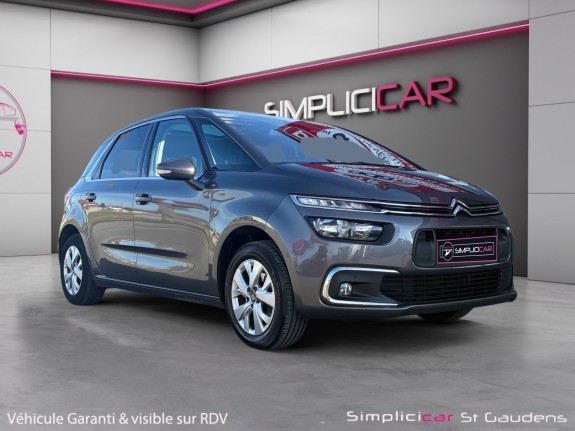 Citroen c4 picasso bluehdi 120 ss eat6 shine toit panoramique radar de recul garantie 12 mois occasion simplicicar labarthe...
