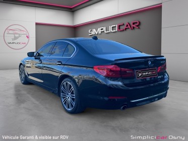 Bmw serie 5 g30 530d 265 ch bva8 luxury / affichage tête haute / cam 360 / toit ouvrant / propulsion occasion osny...