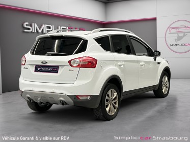 Ford kuga 2.0 tdci 140 dpf 4x4 titanium - premiÈre main - toit panoramique - attelage - radar de recul occasion simplicicar...