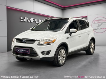 Ford kuga 2.0 tdci 140 dpf 4x4 titanium - premiÈre main - toit panoramique - attelage - radar de recul occasion simplicicar...