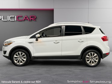 Ford kuga 2.0 tdci 140 dpf 4x4 titanium - premiÈre main - toit panoramique - attelage - radar de recul occasion simplicicar...
