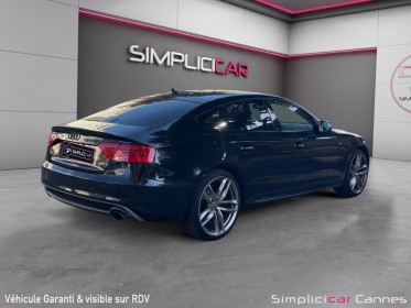 Audi a5 sportback v6 3.0 tdi 245 s line quattro s tronic 7 occasion cannes (06) simplicicar simplicibike france