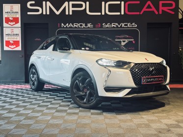 Ds automobile ds3 crossback 155cv eat8 performance line - ds matrix led - entretien 100% ds - 1ère mains - attelage......