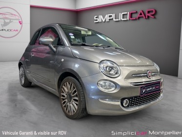 Fiat 500 serie 4 lounge 69ch 1.2 toit panoramique garantie 12 mois occasion montpellier (34) simplicicar simplicibike france