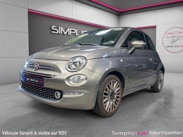 Fiat 500 serie 4 lounge 69ch 1.2 toit panoramique garantie 12 mois occasion montpellier (34) simplicicar simplicibike france