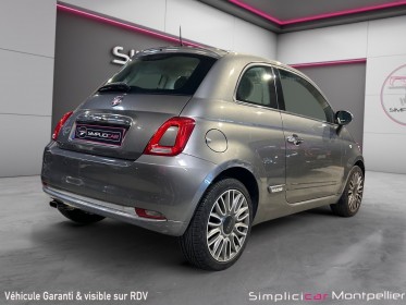 Fiat 500 serie 4 lounge 69ch 1.2 toit panoramique garantie 12 mois occasion montpellier (34) simplicicar simplicibike france