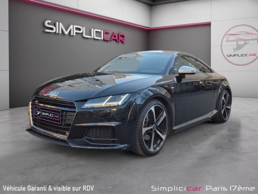 Audi tt coupe 1.8 tfsi 180 s tronic 7 s line occasion paris 17ème (75)(porte maillot) simplicicar simplicibike france