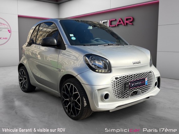 Smart fortwo coupe 82 ch electrique ba1 passion occasion paris 17ème (75)(porte maillot) simplicicar simplicibike france