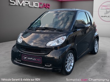 Smart fortwo coupe smart  1.0 71ch passion -  garantie 12mois - apple carplay android - climatisation - accoudoir occasion...