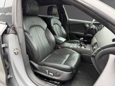 Audi a7 sportback v6 3.0 bitdi 326 tiptronic 8 quattro compétition  gris nardo  toit ouvrant garantie 12 mois occasion scl...