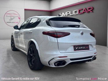 Alfa romeo stelvio my19 quadrifoglio 2.9 v6 510ch q4 at8 occasion  simplicicar nice - pfvauto simplicicar simplicibike france