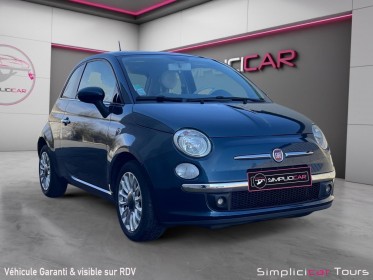 Fiat 500 1.2 8v 69 ch lounge toit panoramique garantie 12 mois occasion simplicicar tours  simplicicar simplicibike france