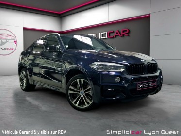 Bmw x6 f16 m50d 381 ch a - to - harman kardon - cuir étendu - garantie 12 mois occasion simplicicar lyon ouest simplicicar...