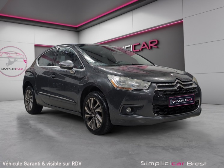 Citroen ds4 e-hdi 115 airdream chic - garantie 12 mois occasion simplicicar brest simplicicar simplicibike france
