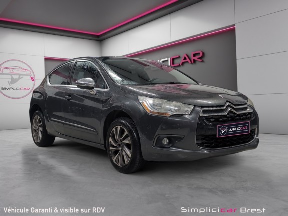Citroen ds4 e-hdi 115 airdream chic - garantie 12 mois occasion simplicicar brest simplicicar simplicibike france
