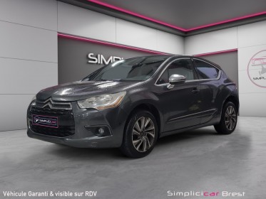 Citroen ds4 e-hdi 115 airdream chic - garantie 12 mois occasion simplicicar brest simplicicar simplicibike france
