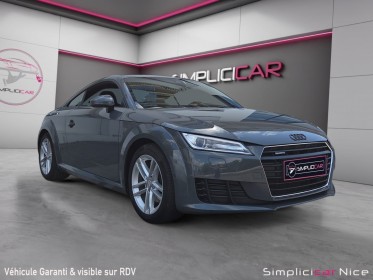 Audi tt coupe 2.0 tfsi 230 quattro s tronic/radars/carplay/sieges cuir-alcantara/garantie 12 mois occasion  simplicicar nice...
