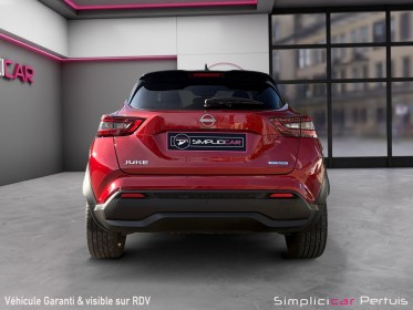 Nissan juke 2023 hybrid 143 tekna - système audio bose- camera 360 - gps - sièges chauffants - garantie 12 mois occasion...