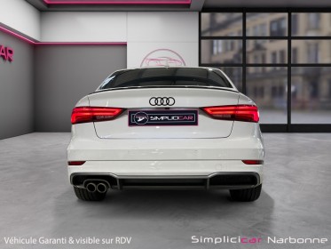 Audi a3 berline 2.0 tdi 150 s tronic 6 s line virtual cockpit toit ouvrant garantie 12 mois occasion simplicicar narbonne...