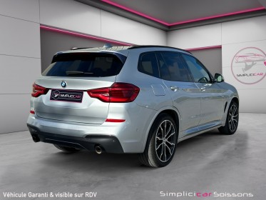 Bmw x3 xdrive30ea 292ch m sport - suivi bmw/cuir m/toit/hud/attelage - garantie 12 mois occasion simplicicar soissons...