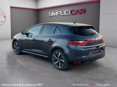 Renault megane iv berline 1.5 dci 110 intens bose caméra de recul cartes main libres garantie 12 mois occasion barberey...