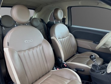 Fiat 500c serie 3 0.9 105 ch twinair ss lounge radar ar bluetooth clim auto garantie 12 mois occasion simplicicar orleans...