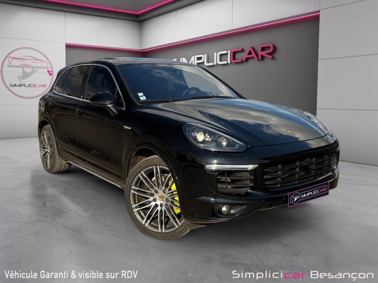Porsche cayenne 3.0 v6 416 ch s e-hybrid tiptronic suivi porsche bose garantie 12 mois occasion simplicicar besanÇon...