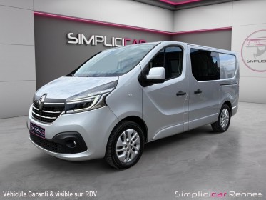 Renault trafic fourgon grand confort 2l dci 170ch energy edc 6 places - radar ar - bluetooth... occasion simplicicar rennes...