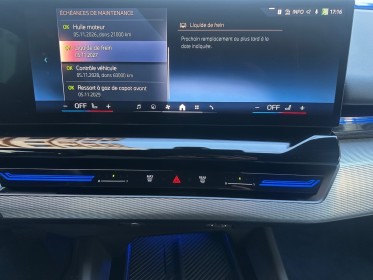 Bmw serie 5 berline g60 520i 208 ch bva8 serie 5 carplay sièges chauffants et ventilés suivi complet bmw garantie 12 mois...