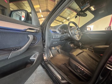 Bmw x1 f48 lci xdrive 20d 190 ch bva8 m sport - entretiens 100% bmw - hud - hayon electrique - tva recuperable - garantie...