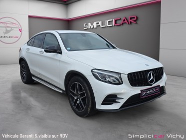 Mercedes glc coupe 220 d 170 ch sportline 9g-tronic 4matic révisée garantie 12 mois caméra 360° sièges chauffants...