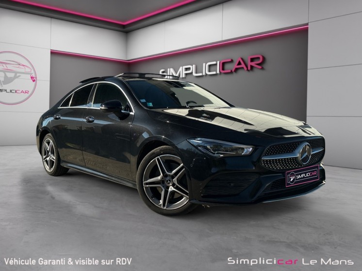 Mercedes cla coupe 250 e 8g-dct amg line toit ouvrant siege electrique garantie 12 mois occasion simplicicar le mans...