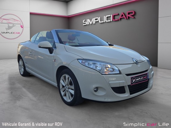 Renault megane iii cc tce 130 édition floride / suivi renault / sièges chauffants occasion simplicicar lille  simplicicar...